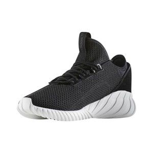 Adidas Mens 5.5  Eu 38 Black Tubular Doom Sock Primeknit Sneaker Shoes BZ0332